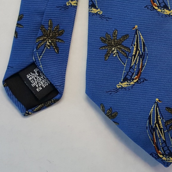 Tropics by Tango 100% Silk Tie - Picture 7 of 8